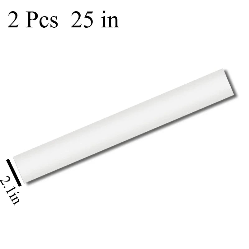 Adjustable Stainless Steel Stove Gap Covers - Set of 2 Pairs