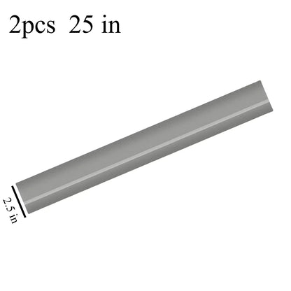 Adjustable Stainless Steel Stove Gap Covers - Set of 2 Pairs