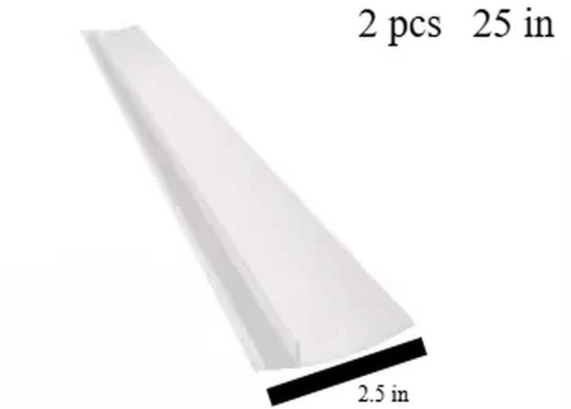 Adjustable Stainless Steel Stove Gap Covers - Set of 2 Pairs